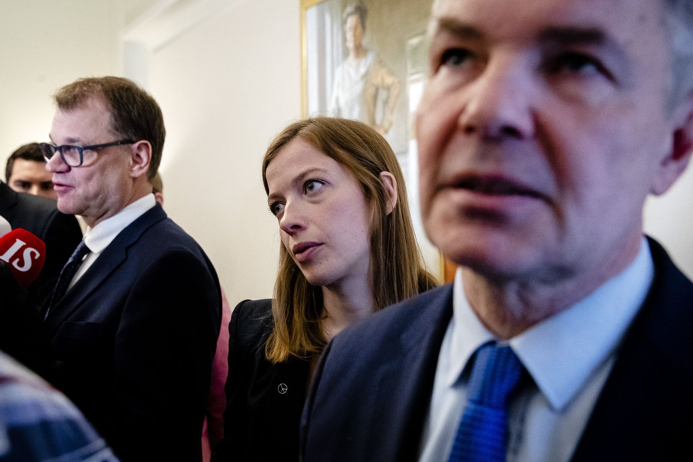 Li Andersson ja Pekka Haavisto haluavat EU:n nostavan ilmastonmuutoksen torjunnan politiikan painopisteeksi. Juha Sipilä oli Ylen tentissä maanantaina. Arkistokuva.