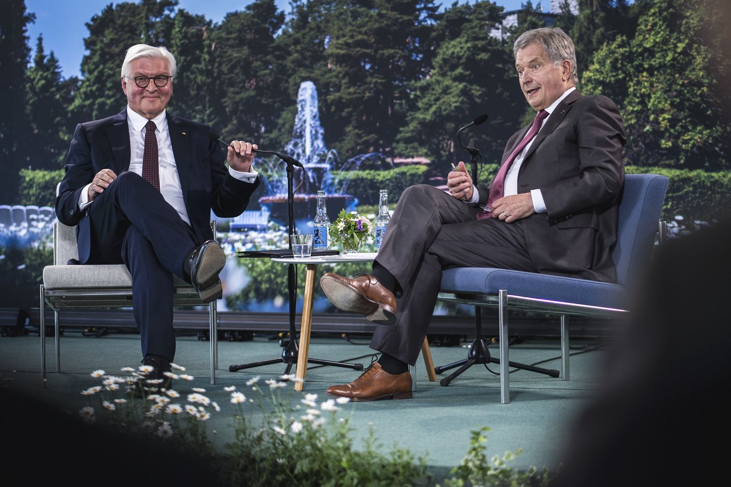 Tasavallan presidentti Sauli Niinistö ja Saksan liittopresidentti Frank-Walter Steinmeier sanovat uskovansa Euroopan tulevaisuuteen.