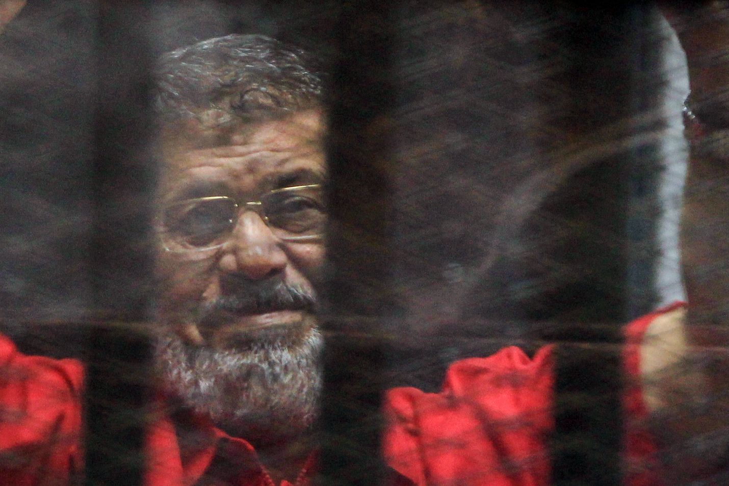 Mohammed Mursi oli vankilassa heinäkuusta 2013 saakka.