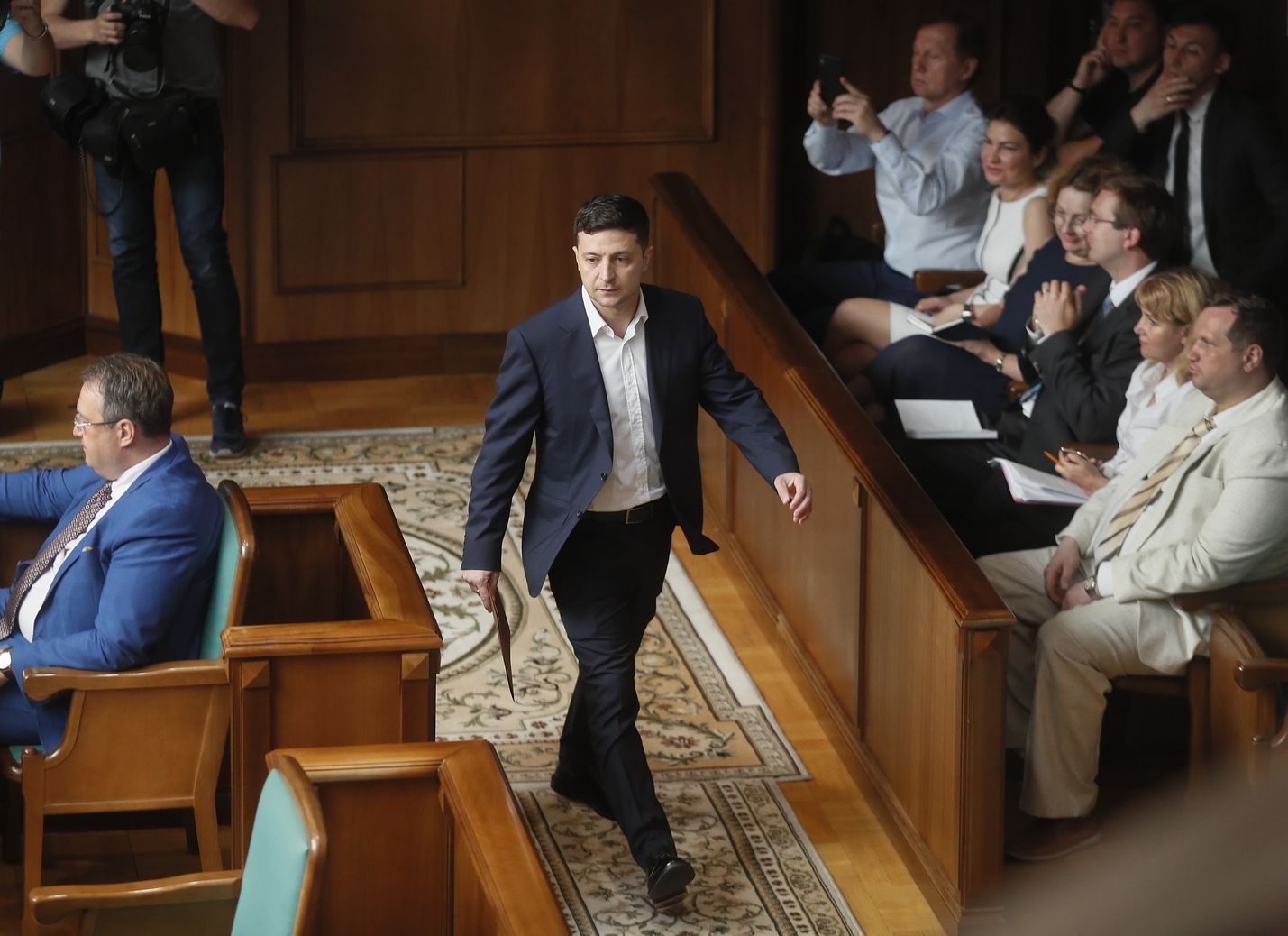 Ukrainan presidentin Volodymyr Zelenskyn puolue on ennakkosuosikki Ukrainan tulevissa parlamenttivaaleissa.