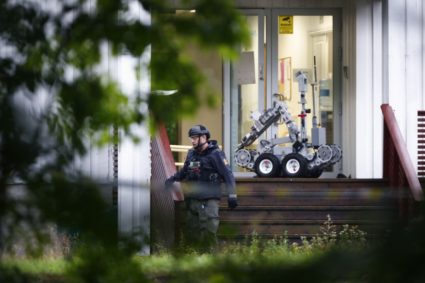 Poliisi toi moskeija-ampumisen tapahtumapaikalle myös robotin