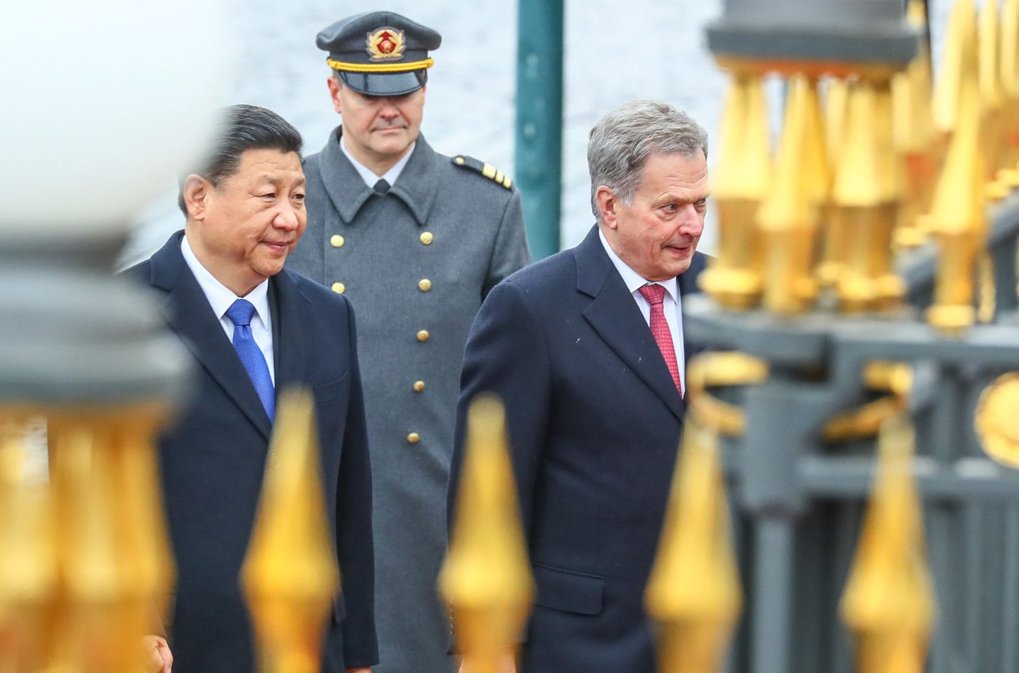 Tasavallan presidentti Sauli Niinistö ja Kiinan presidentti Xi Jinping tapasivat tammikuussa Kiinassa.