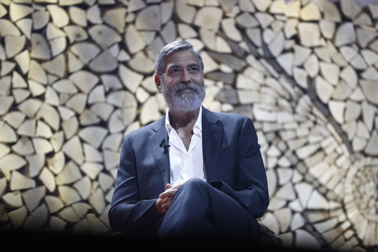Elokuvatähti George Clooney esiintyi ensimmäistä kertaa Suomessa. Hän oli kaksipäiväisen Nordic Business Forumin pääpuhuja.