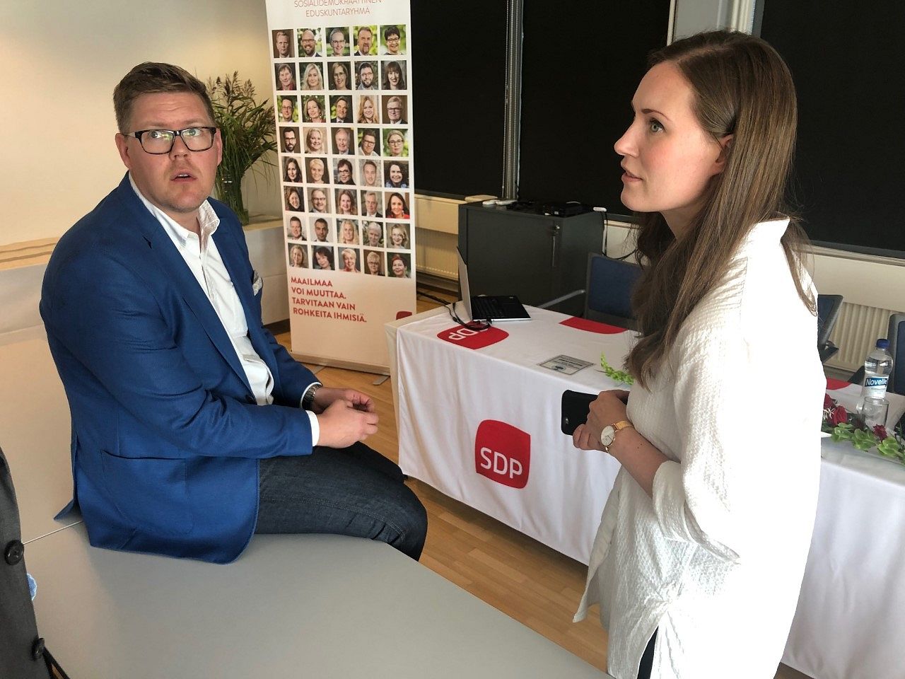 Aki Lindtman ja Sanna Marin on mainittu Antti Rinteen mahdollisina korvaajina pääministerin tehtävässä.