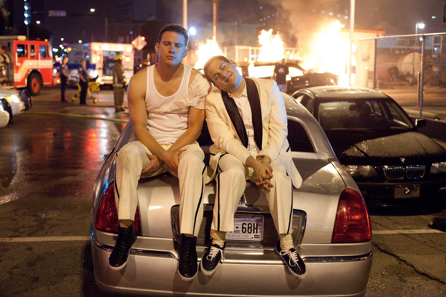 Channing Tatumin ja Jonah Hillin kemia toimii 21 Jump Street -toimintakomediassa.