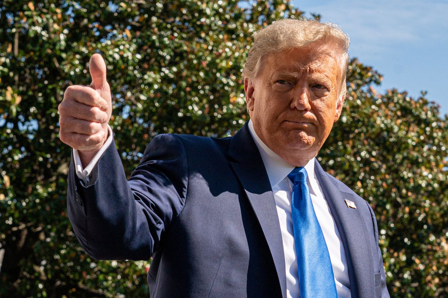 Yhdysvaltojen presidentti Donald Trump on alakynnessä mielipidemittausten mukaan.