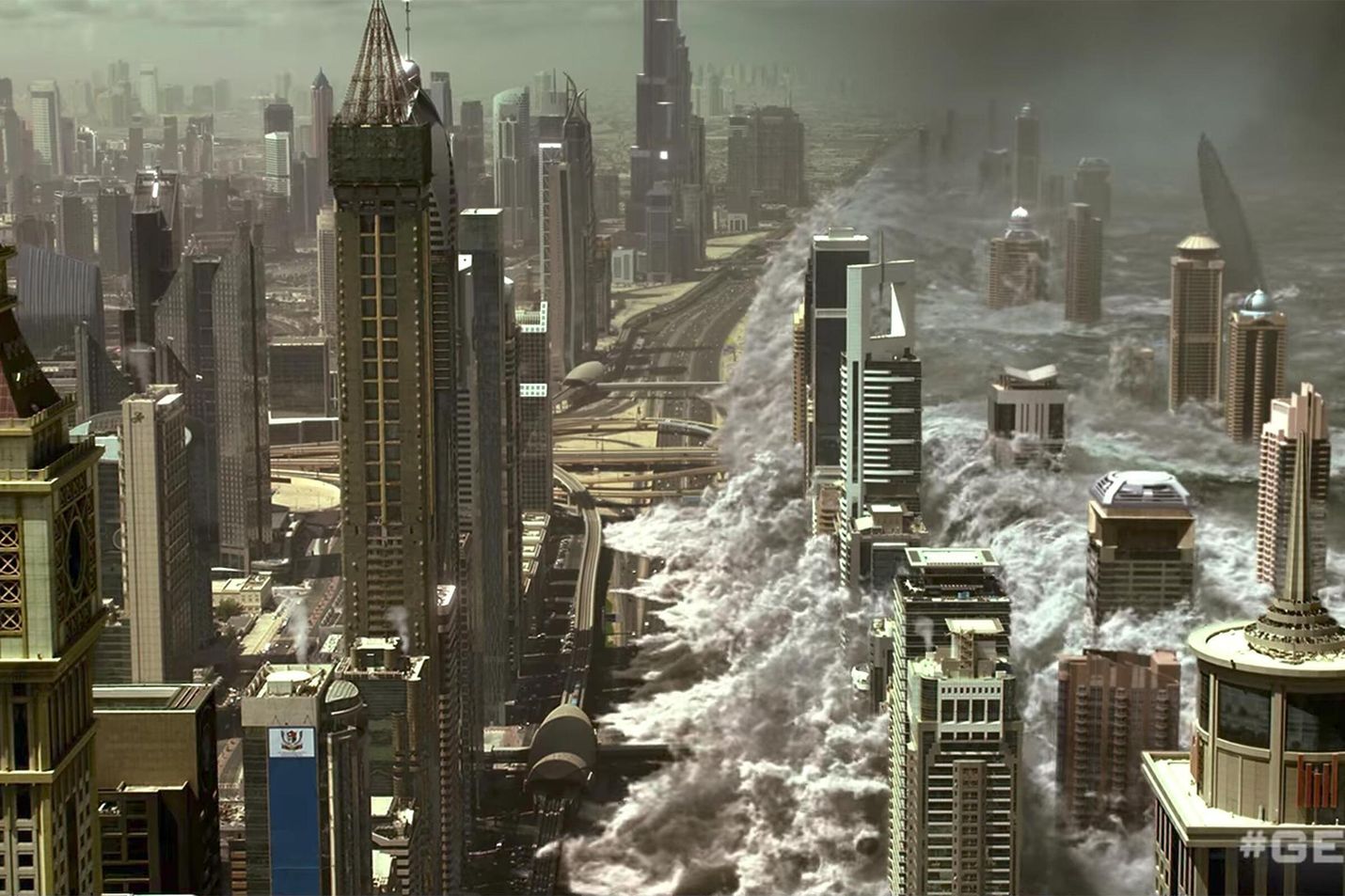 Maata suojeleva sääjärjestelmä on joutumassa vääriin käsiin Geostorm-elokuvassa.