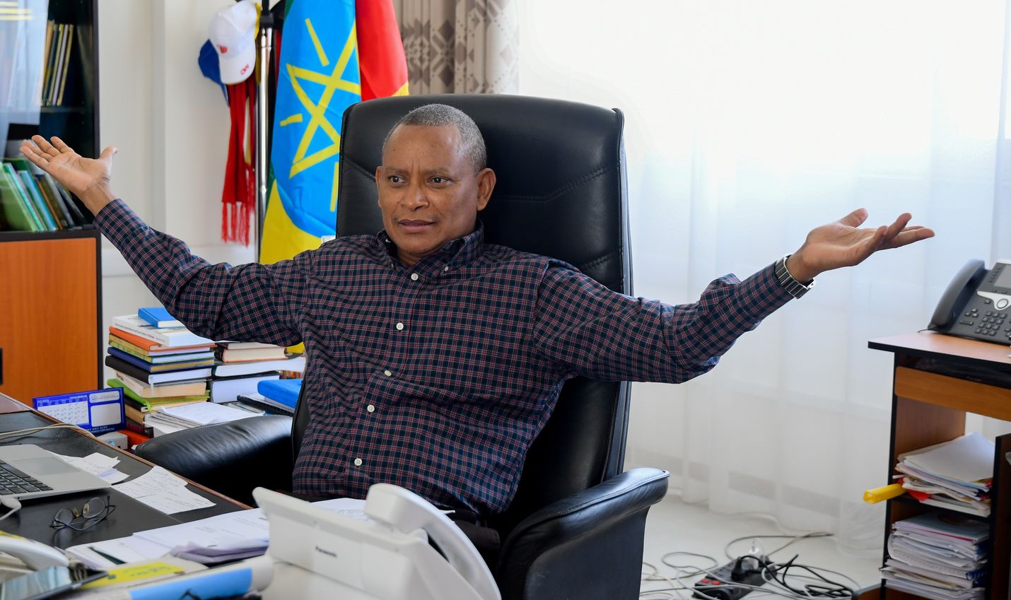 Tigrayn alueen johtaja Debretsion Gebremichael on vahvistanut tiedot, joiden mukaan alueen joukot ovat iskeneet myös naapurimaa Eritrean alueelle. Arkistokuva.