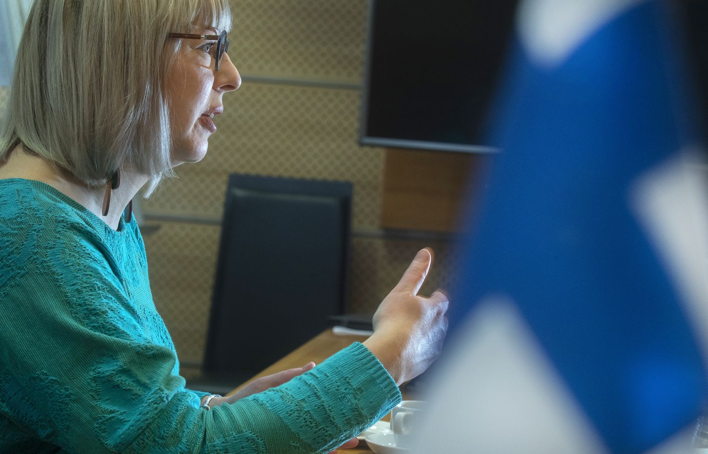 Aino-Kaisa Pekonen toimii sosiaali- ja terveysministerinä ensi vuoteen saakka. Hanna Sarkkisen on tarkoitus jatkaa pestissä siitä seuraavat kaksi vuotta.