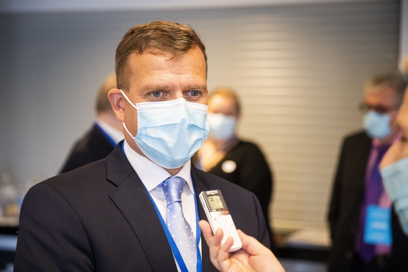Petteri Orpon mukaan kuntavaalien kannatusprosenttia ei ole määritelty, mutta kokoomuksen yksinkertainen tavoite on olla neljännen kerran peräkkäin suurin kuntapuolue. Arkistokuva.
