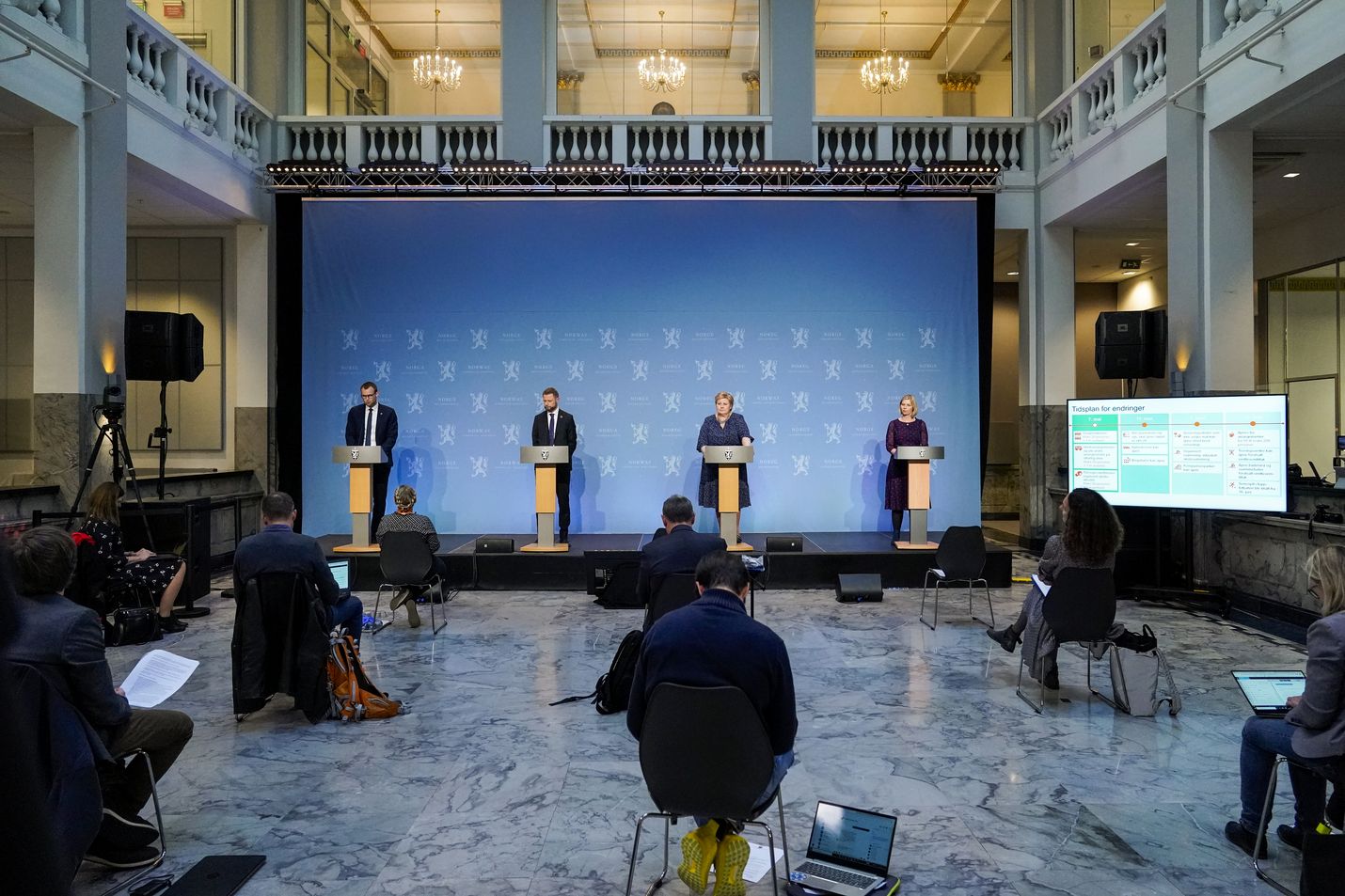 Viime toukokuussa Norjan hallituksen ministerit ilmoittivat koronarajoitusten lieventämisestä Oslossa. Lauantaina Norjassa otettiin käyttöön koko pandemia-ajan kovimpia viruksen vastaisia toimenpiteitä.