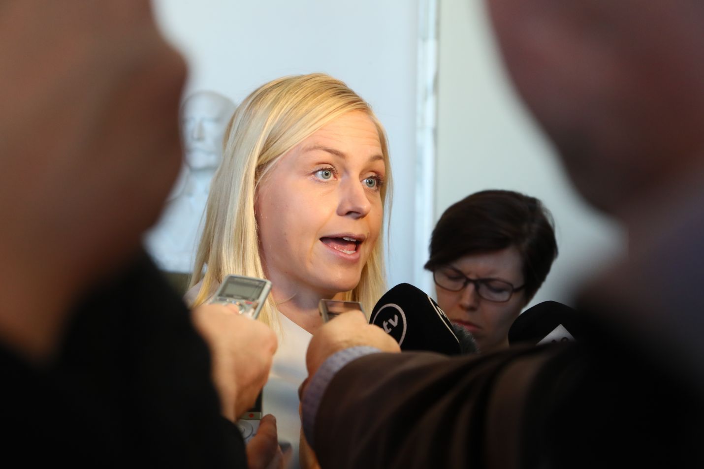 Elina Valtonen teki julkisuudessa töitä kokoomuksen kannan muuttamiseksi.