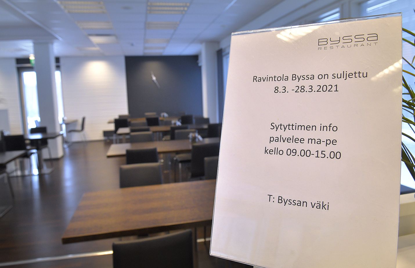 Satakunnan Yrittäjät vaatii muun muassa ravintola-alan yritysten tukemista monilla eri tavoilla.