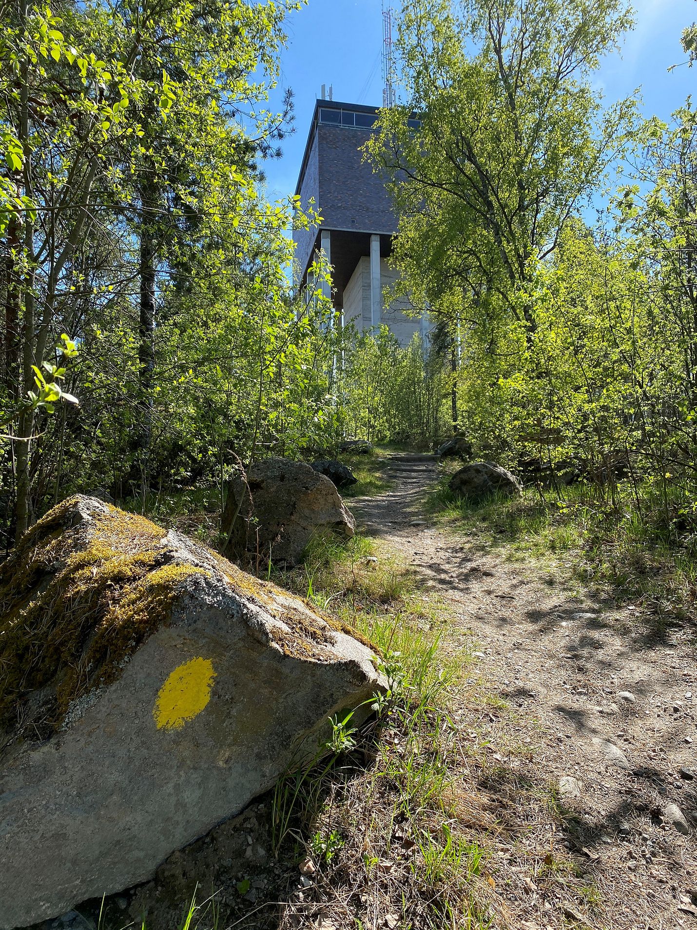 Uusi luontopolku avattiin Rauman vesitorninmäellä keväällä.