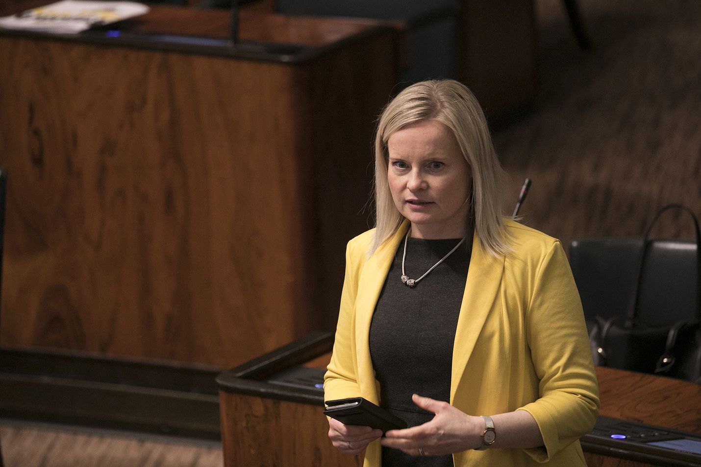 Perussuomalaisten puheenjohtaja Riikka Purra ei kannata suomalaisen huumepolitiikan liberalisointia.