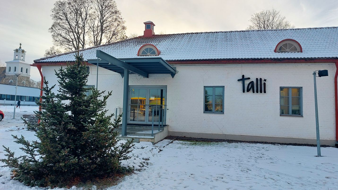 Talli on Rauman seurakunnan uusi nuorten ja rippikouluryhmien kokoontumistila Tallikedonkadulla.