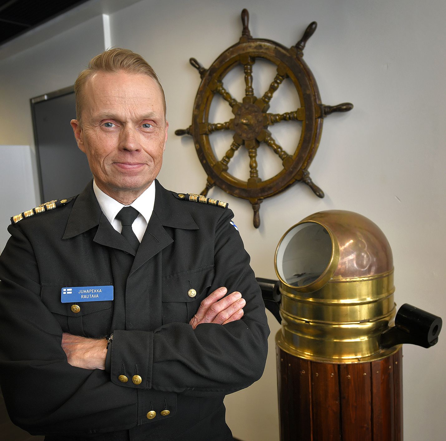 Kommodori Juhapekka Rautava aloitti merivoimien operaatiopäällikkönä vuoden 2022 huhtikuussa.
