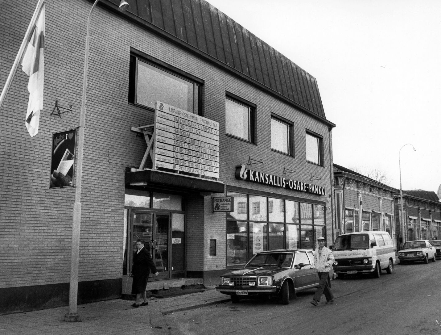 Vuonna 1986 KOP:n kauppatorin konttoriin tehtiin iso remontti.