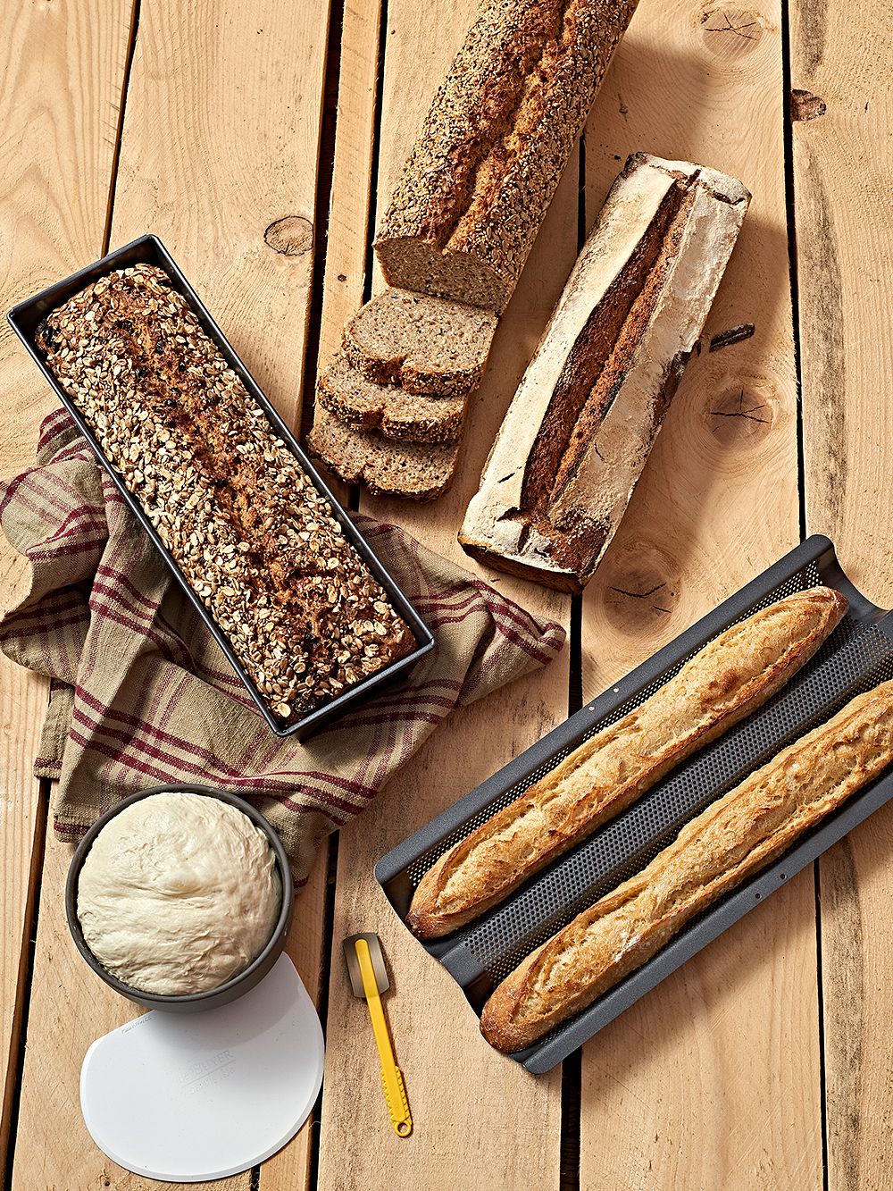De Buyer  Homemade Bread setti