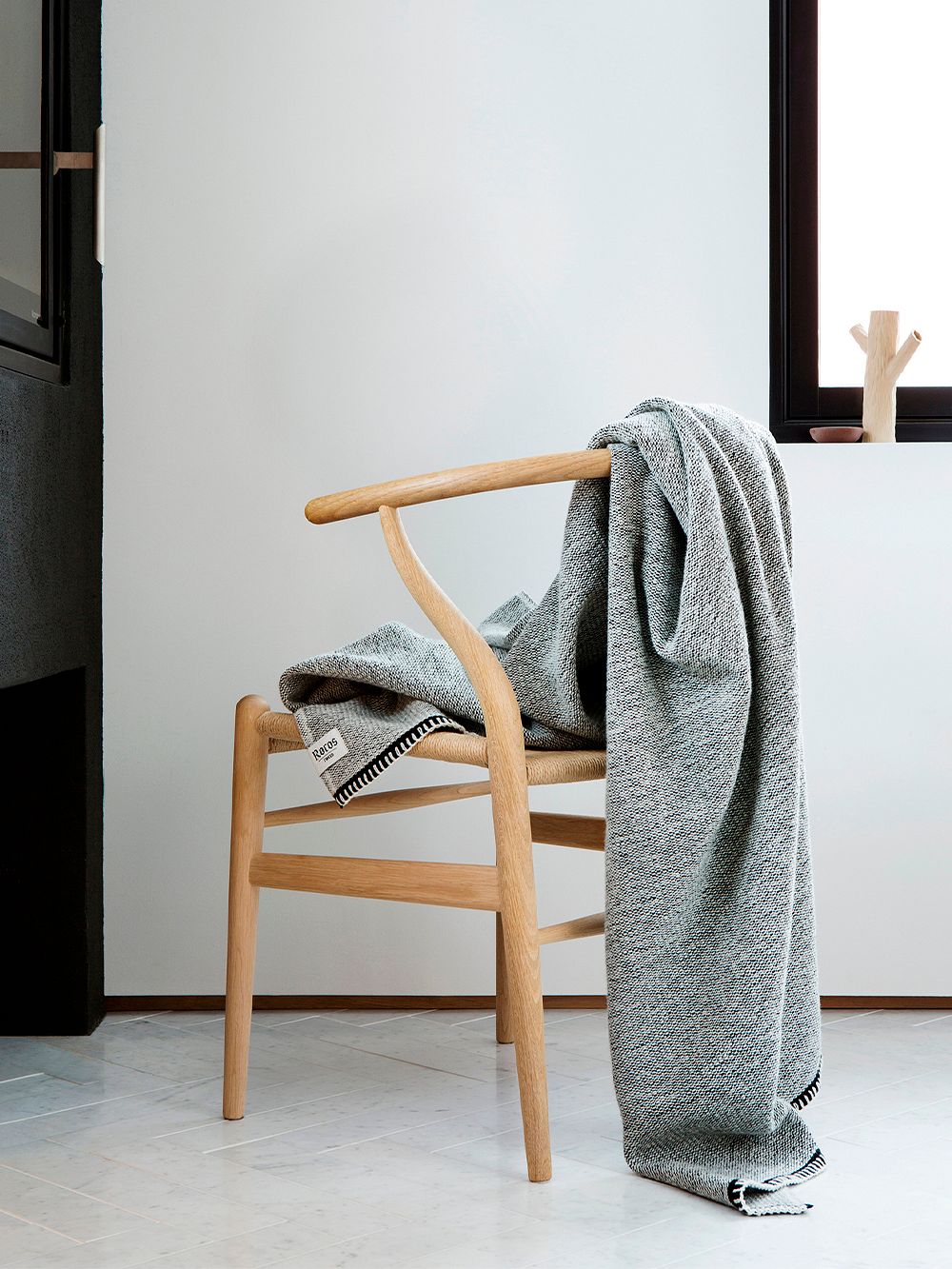 Røros Tweed Picnic viltti, 200 x 150 cm, luonnonvärinen