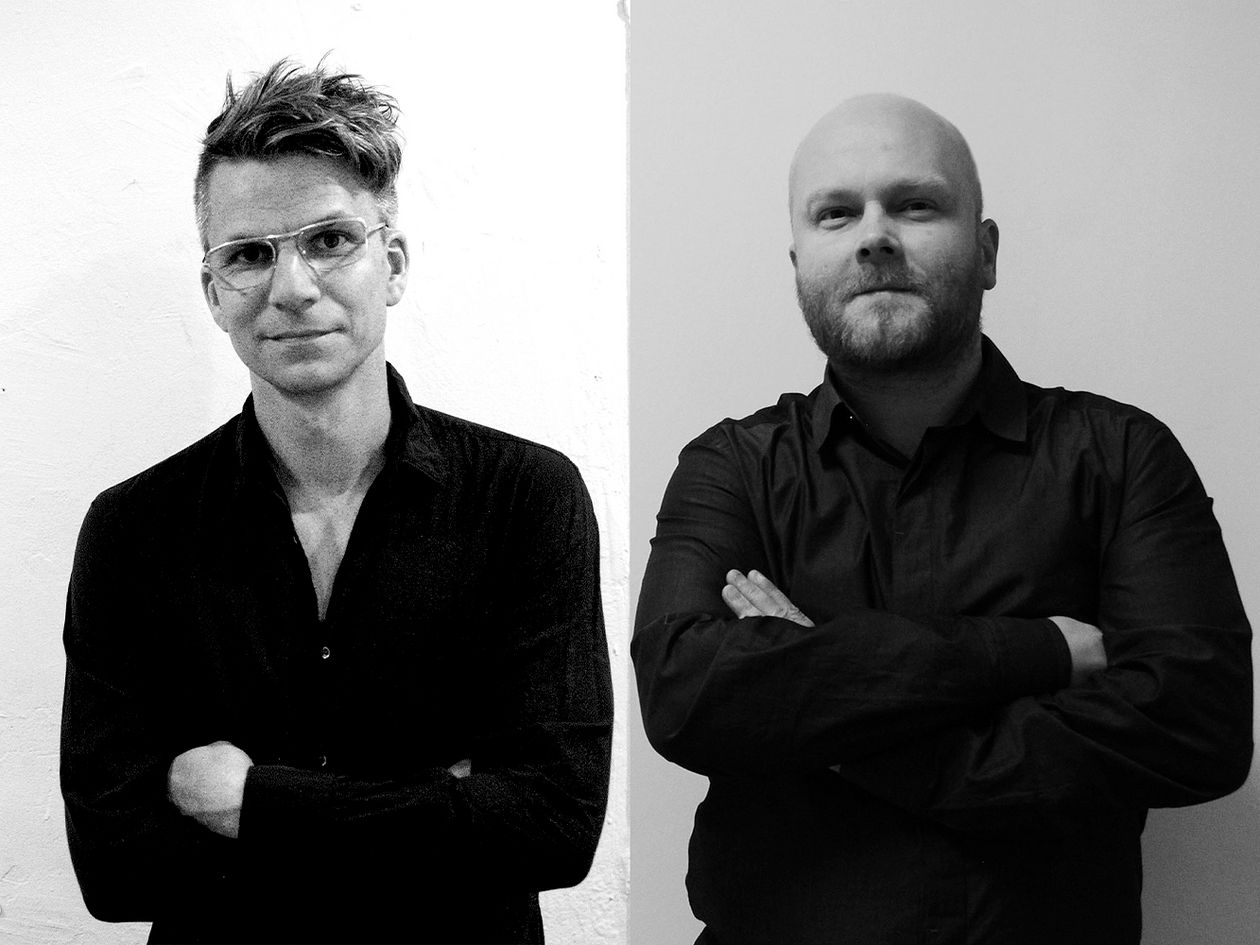 Kuva, jossa arkkitehtuuritoimisto KRADSin perustajat Kristján Eggertsson ja Kristján Örn Kjartansson.