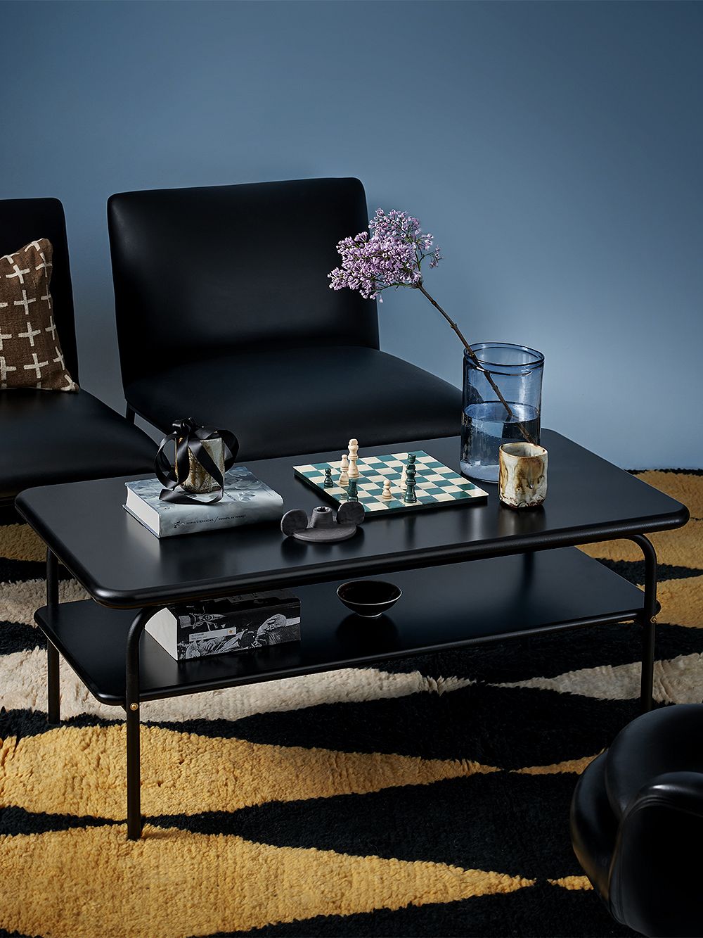 Maze Anyday sohvapöytä, 50 x 100 cm, musta