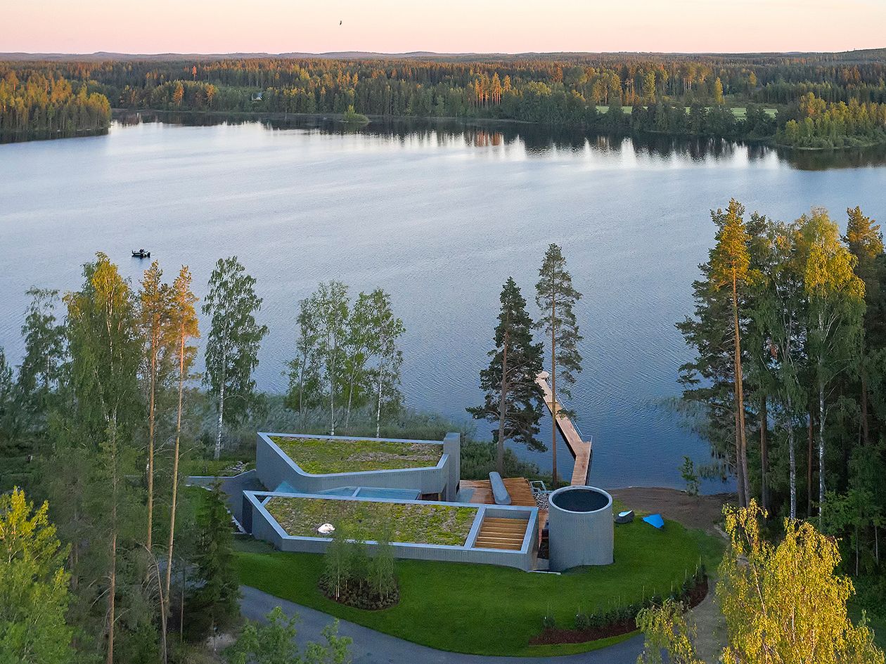 Taidesaunan viherkatto