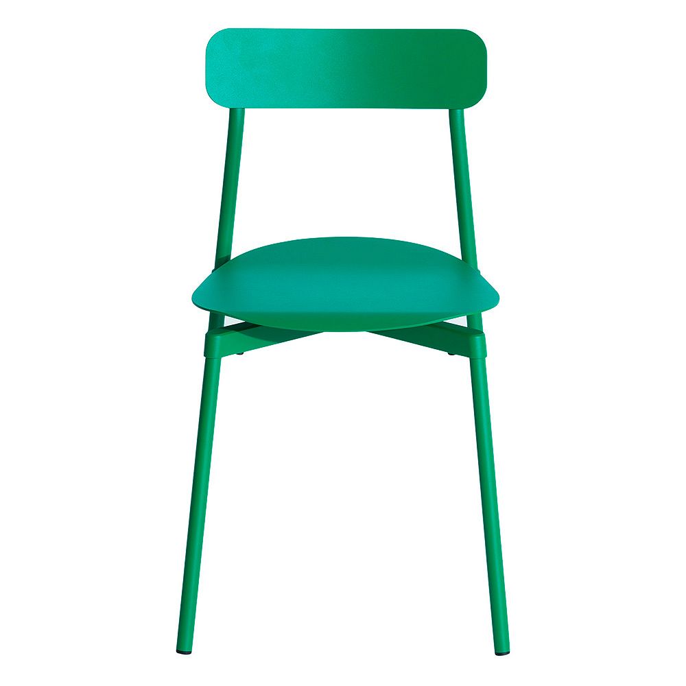 A product image of Petite Friture's green Fromme chair