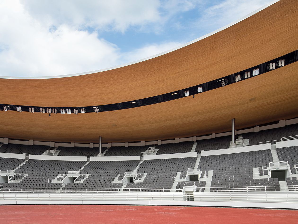 Helsingin Olympiastadionin katsomo