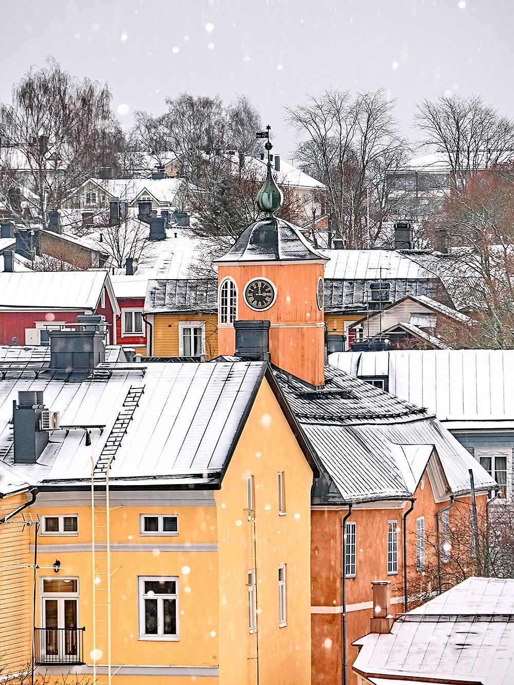 Porvoon vanhaa kaupunkia