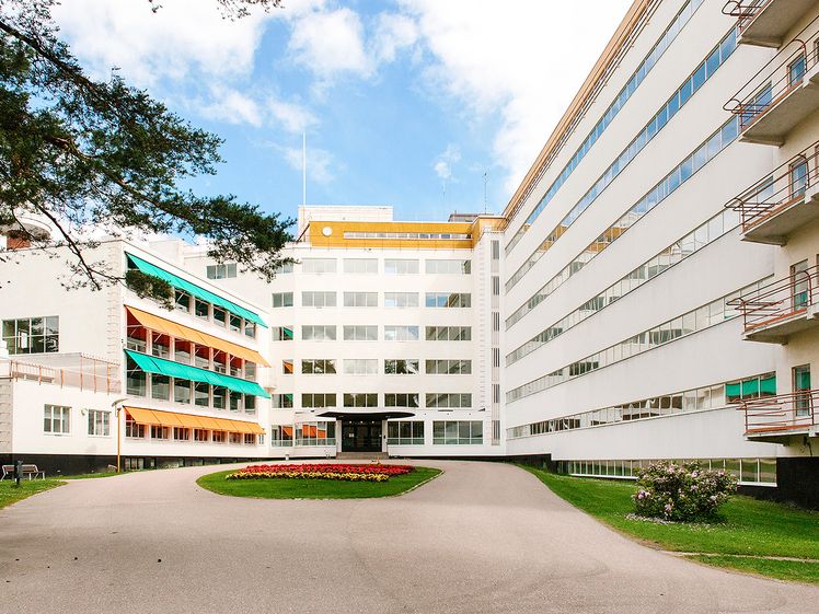 Paimion parantolan sisäänkäynti