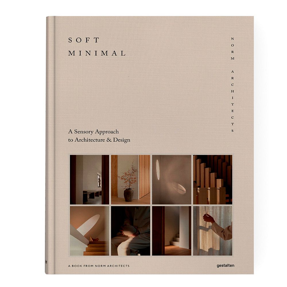 A product image of Norm Architect's Soft Minimal book.