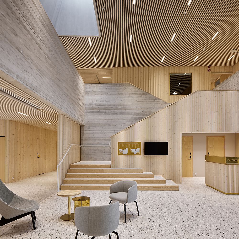 Tikkurilan kirkon aula