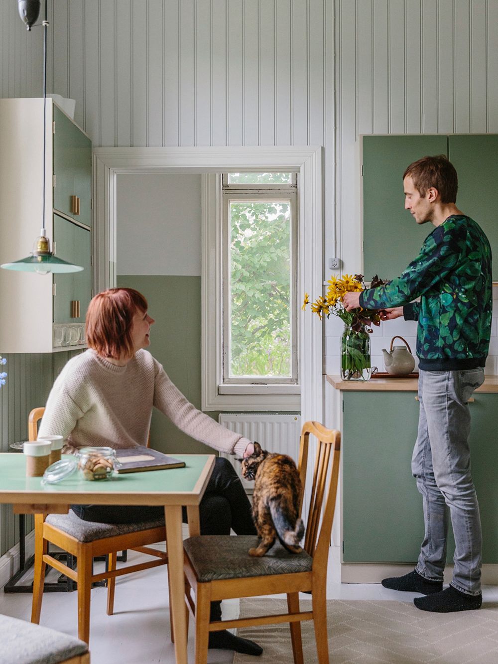 Koti vanhassa kansakoulussa