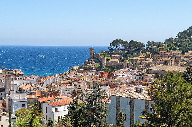 Tossa de Mar en Catalogne