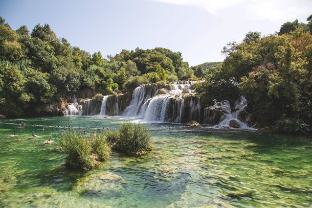 Lacs de Plitvice en Croatie