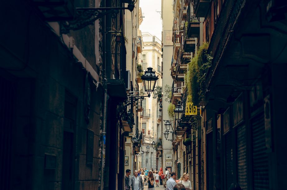 Quartier gothique à Barcelone