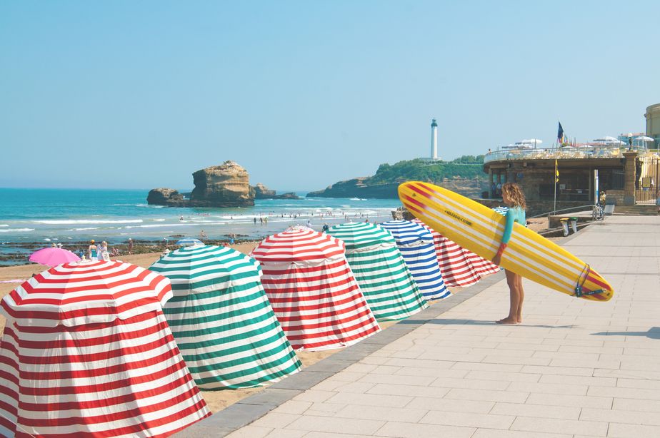 Surf à Biarritz