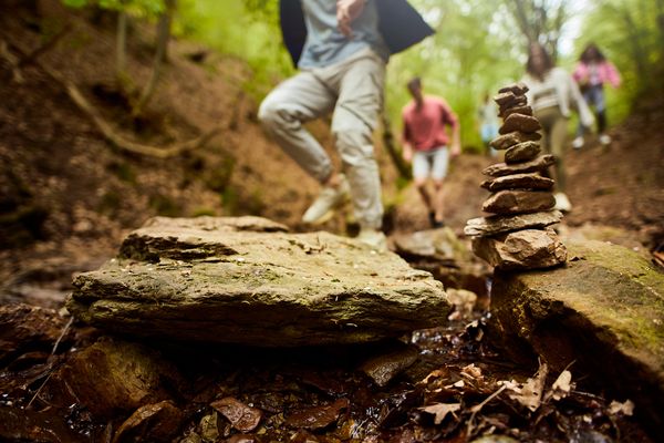 Geheimtipp winterwandern leichte wanderung Rundwanderwege wandern mit Kindern Hund erlebniswandern