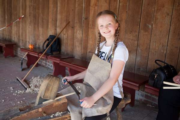 Werken wie in vergangenen Zeiten im Freilichtmuseum Kiekeberg