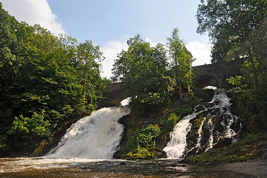 Die Wasserfälle von Coo