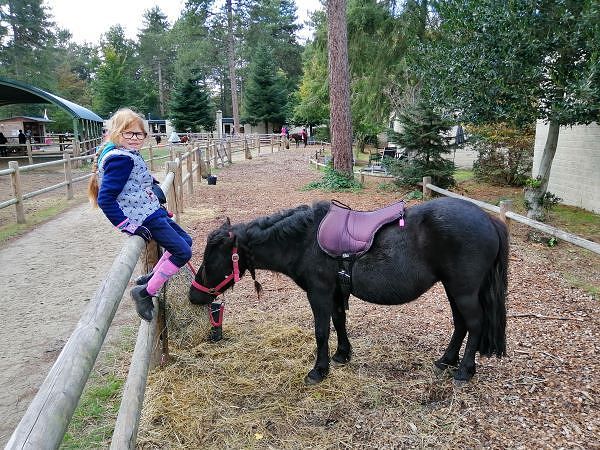 Lena mit ihrem süßen Pony