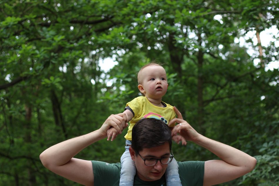 baby in nature