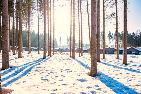 Winterstimmung in Park Allgäu