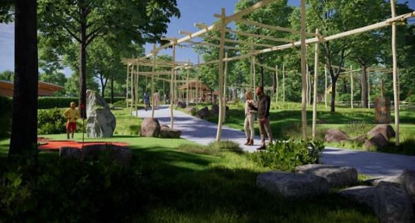 De Leisure Boulevard met een avontuurlijke minigolf