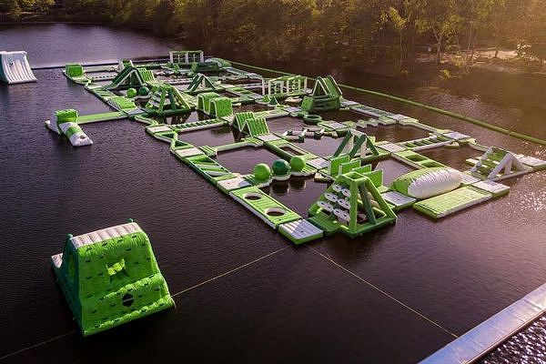 Der größte Wasserpark Belgiens in De Vossemeren