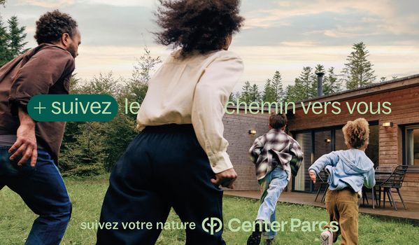 Suivez votre nature : une nouvelle aventure commence chez Center Parcs