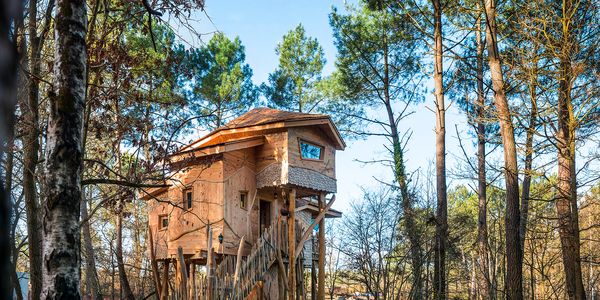 Les Maisons dans les Arbres au Bois aux Daims