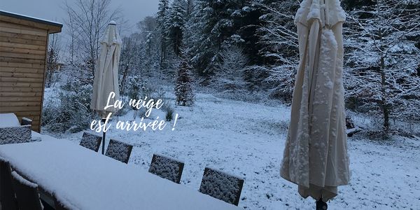 La neige est arrivée au Center Parcs des Trois Forêts !