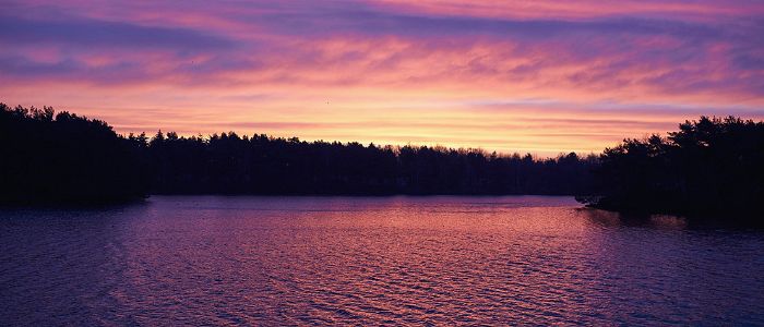 coucher de soleil Center Parcs